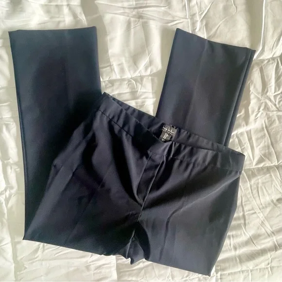 Nicole Miller Navy Blue Blazer & Pants Suit Set - Picture 5 of 7